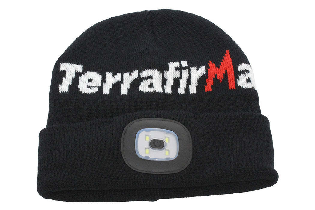 TF790 | TERRAFIRMA 80 LUMENS USB RECHARGEABLE LED BEANIE HAT