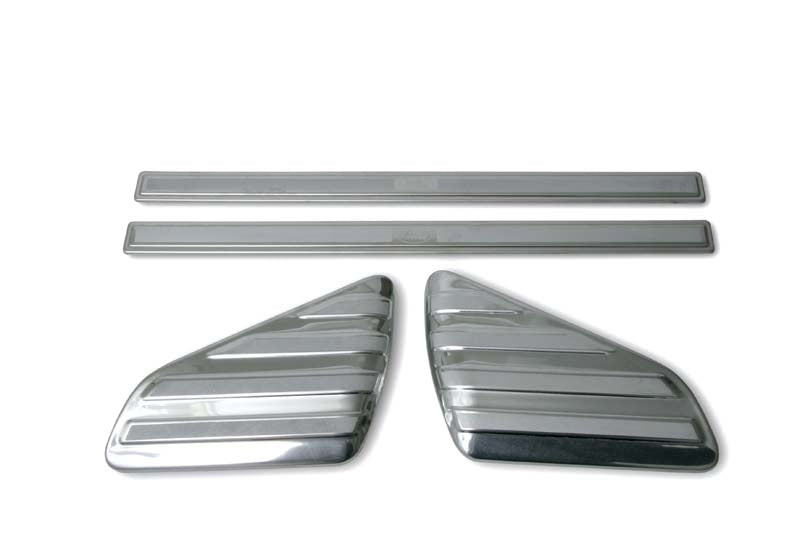 LR002525 | LR002525R - Stainless Entry Sills Freelander 2 replacement