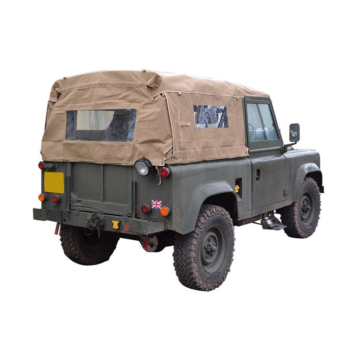 EXT202-11SAC | Softtop 90 sand full with windows OEM EXMOOR TRIM pre-2000