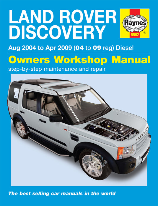 BA 3031B | haynes manual Discovery3  04>09 diesel