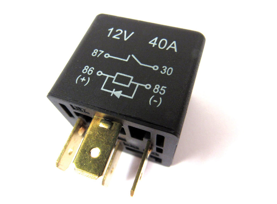 YWB10027L | relay 4-pin (yellow) or (black with white stripe)
