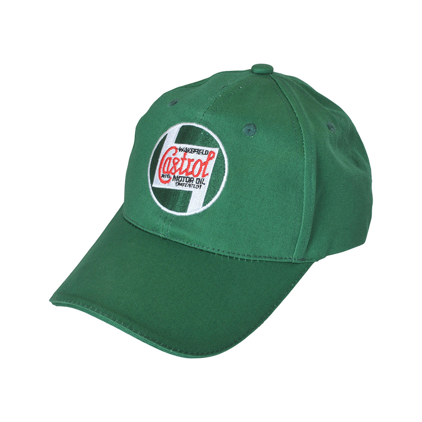 DA6274 - Castrol Baseball Cap – Green with Embroidered Logo  by Castrol Land Rover Range Rover 