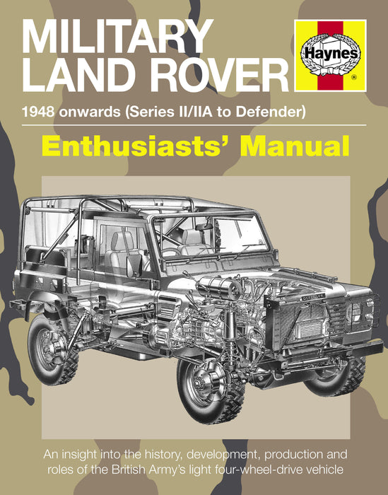 BBPH5080 | Haynes Military Land Rover Enthusiasts' Manual