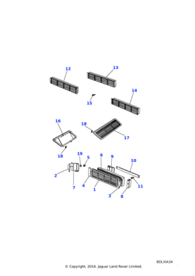 390609 - Capping  Land Rover Range Rover 