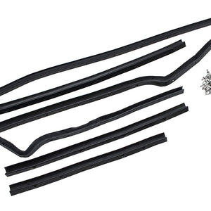 GA1495 - SERIES FRONT DOOR SEAL KIT LH (incl rivets)