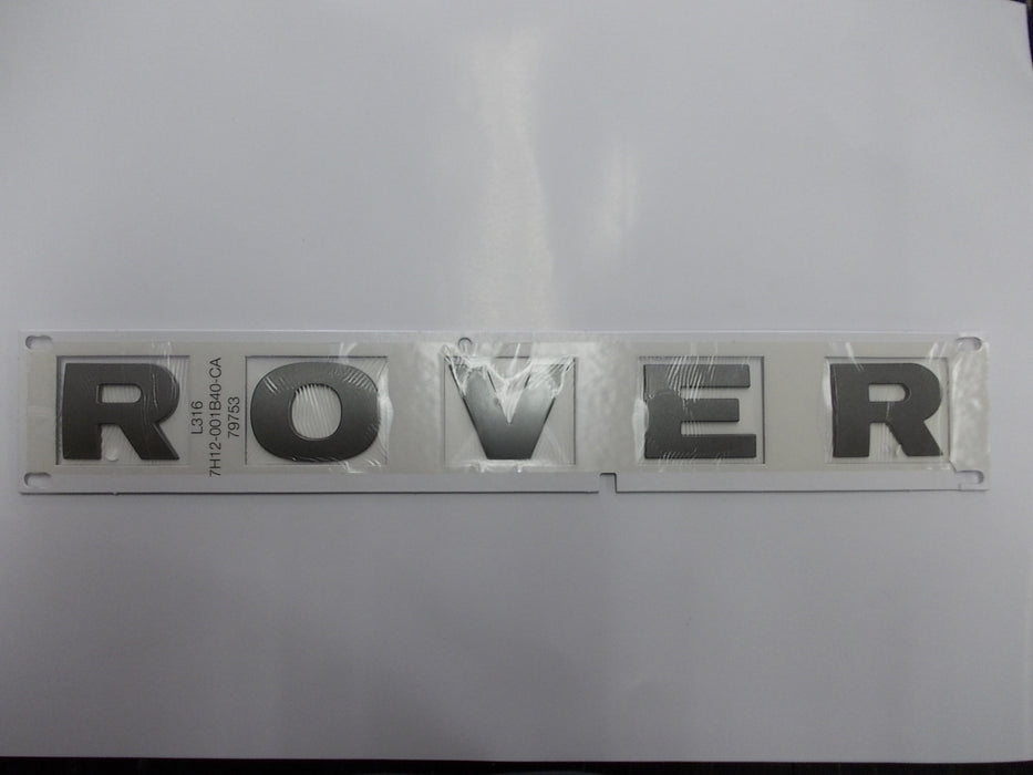 DAB500300 | Emblem GENUINE LR (35cm) silver ""ROVER""