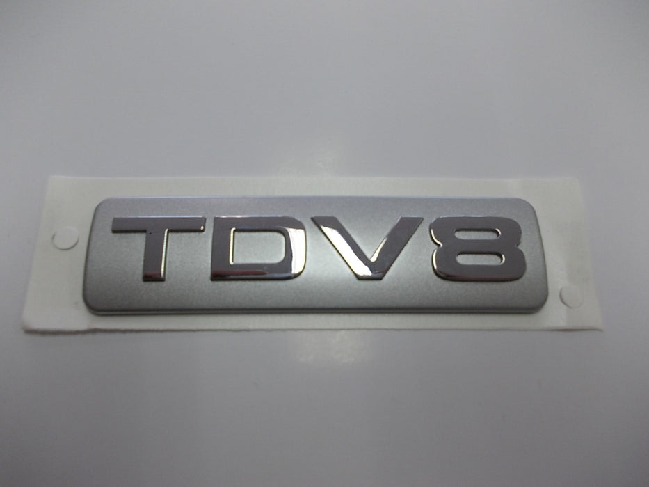DAL500100 | Name Plate RR TDV8 GENUINE LR (9cm)