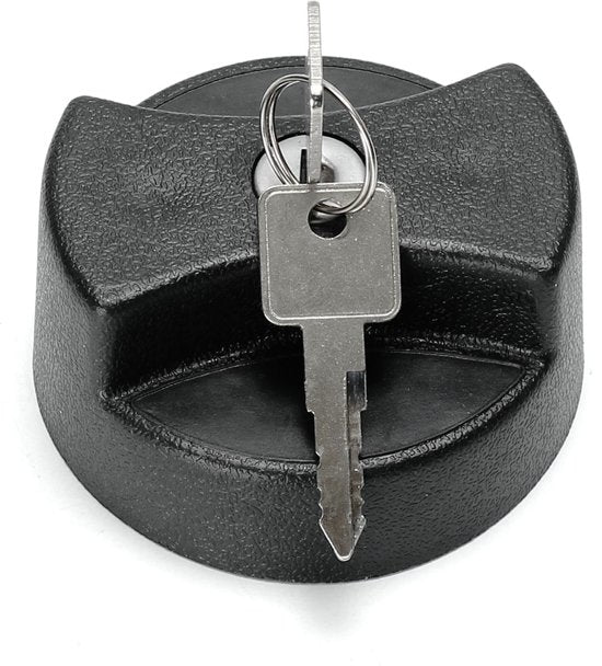 STC4072 | cap fuel locking black with keys